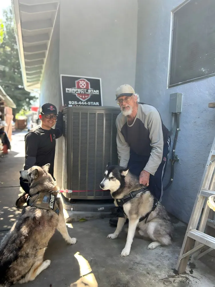 Slide of Perfect Star Heating, Cooling, & Electrical