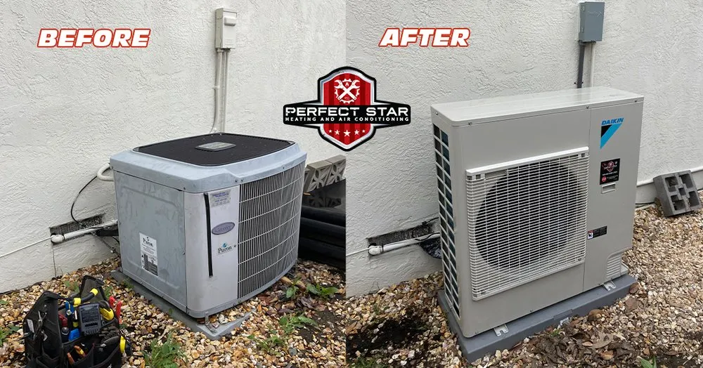 Slide of Perfect Star Heating, Cooling, & Electrical
