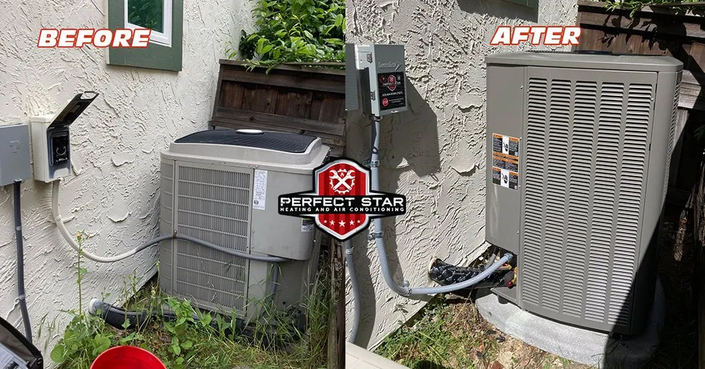 Slide of Perfect Star Heating, Cooling, & Electrical