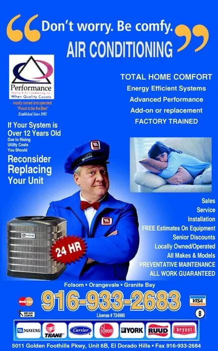 Slide of Performance Heating & Air Conditioning