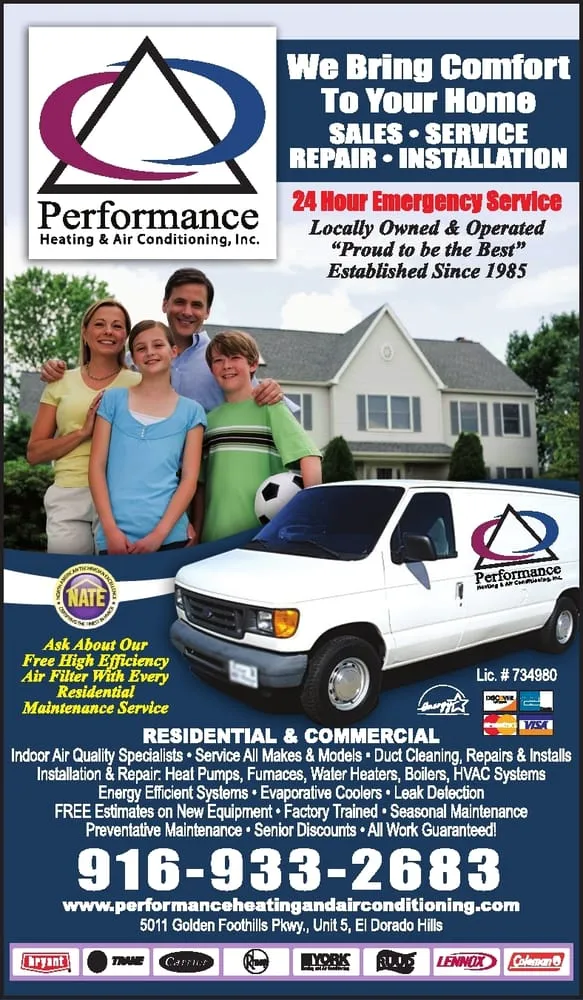 Slide of Performance Heating & Air Conditioning