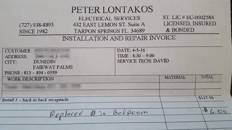 Slide of Peter Lontakos Electrical