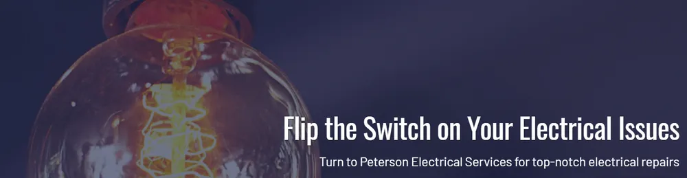 Slide of Peterson Electrical Services