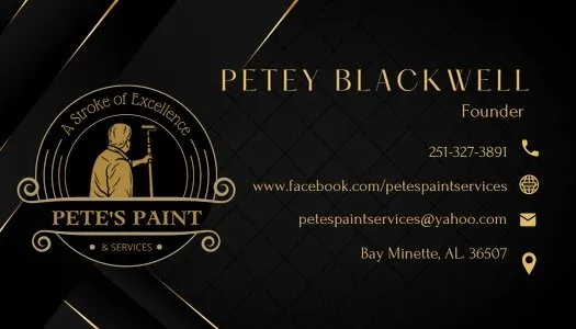 Slide of Pete’s Paint & Services