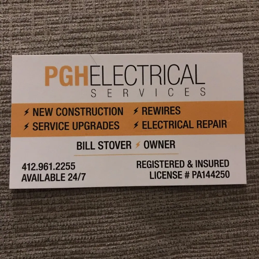 Slide of PGH Electrical Services