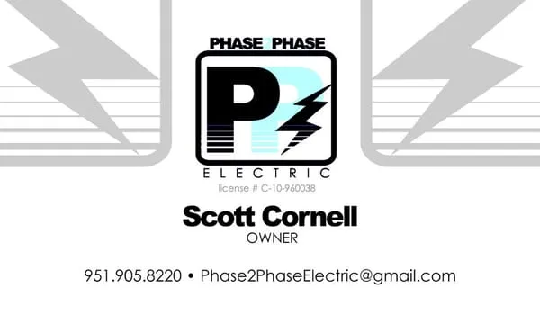 Phase 2 Phase Electric Logo