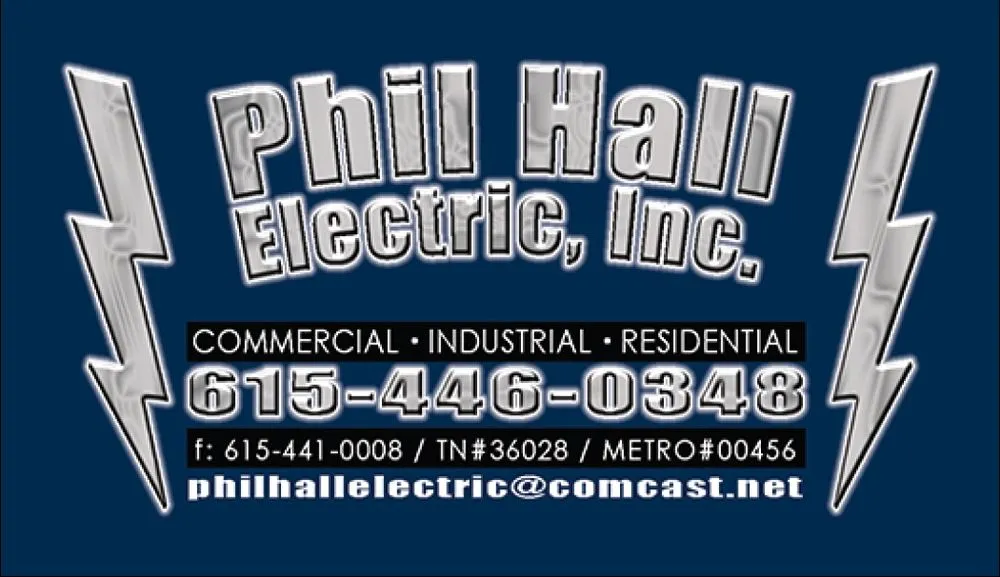 Slide of Phil Hall Electric
