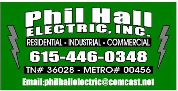 Slide of Phil Hall Electric