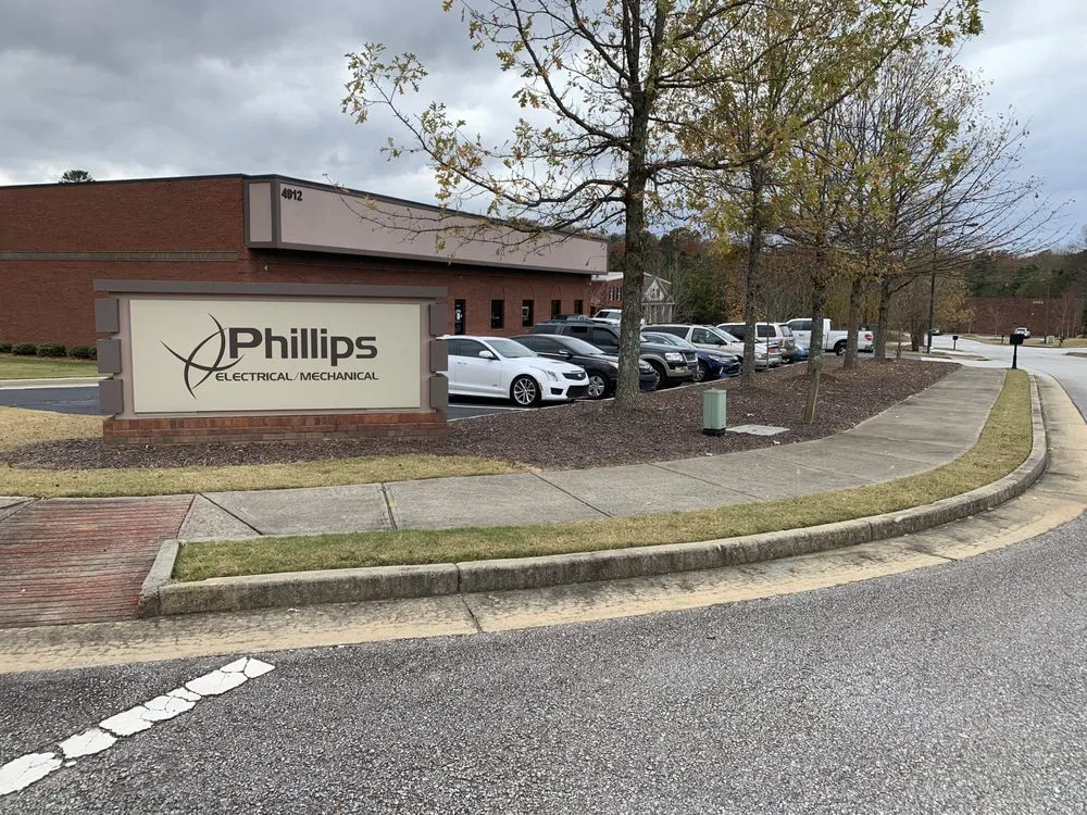 Slide of Phillips Electrial/Mechanical