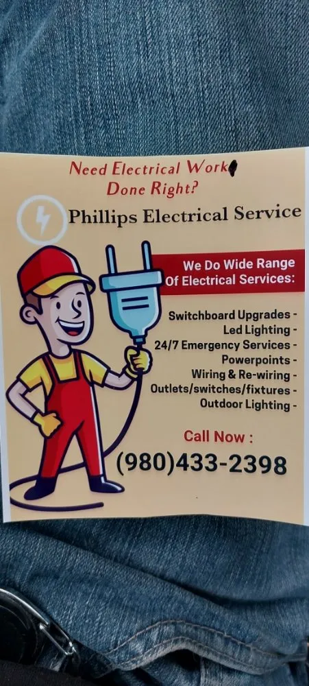 Slide of Phillips Electrical & A/V Services