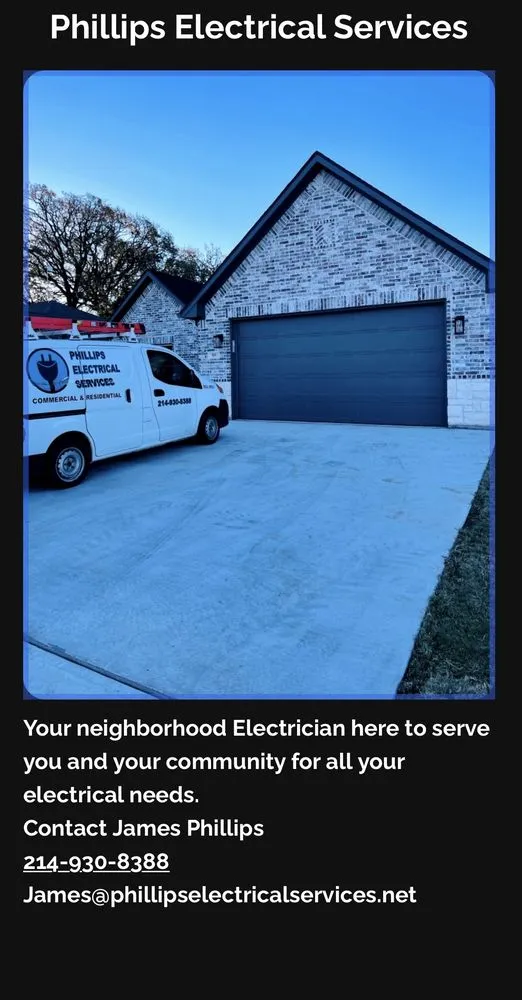 Slide of Phillips Electrical Services