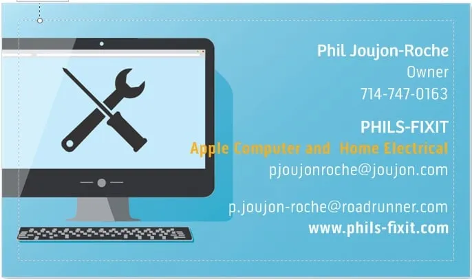 Slide of Phils-Fixit