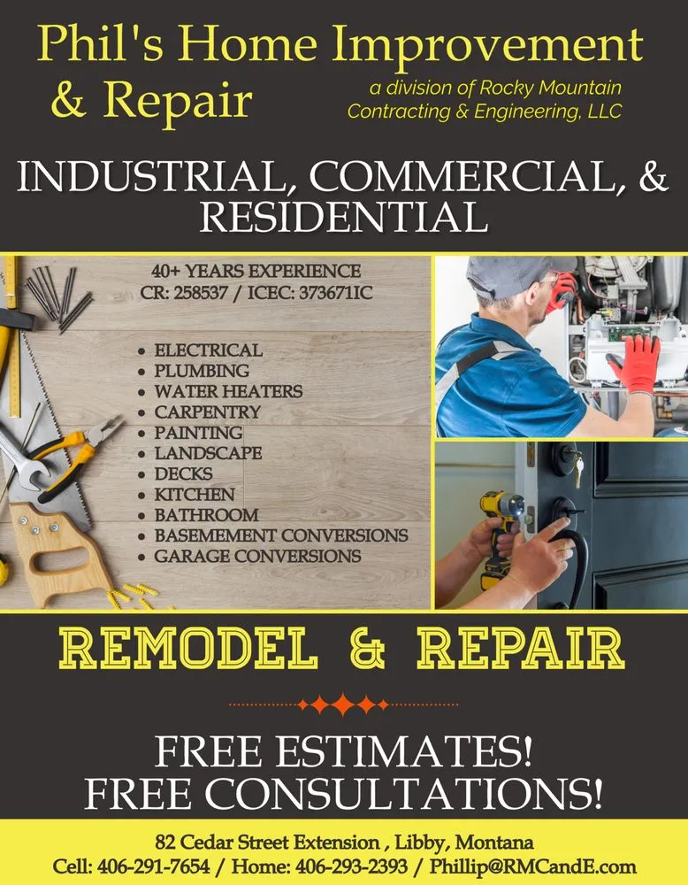 Slide of Phil's Home Improvement & Repair