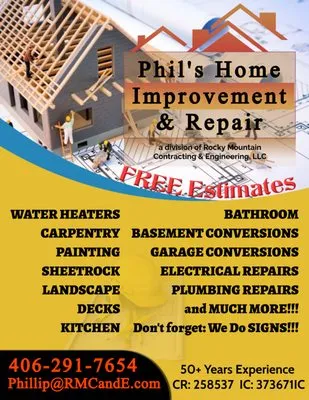 Phil's Home Improvement & Repair