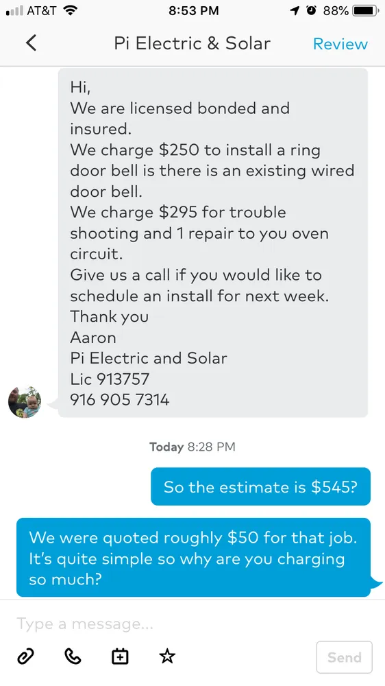 Slide of Pi Electric & Solar