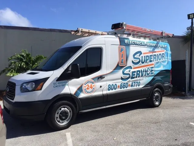 Slide of PIE Superior Service