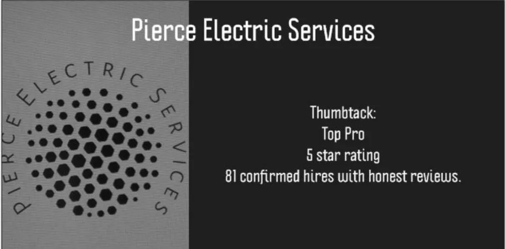 Slide of Pierce Electric Services