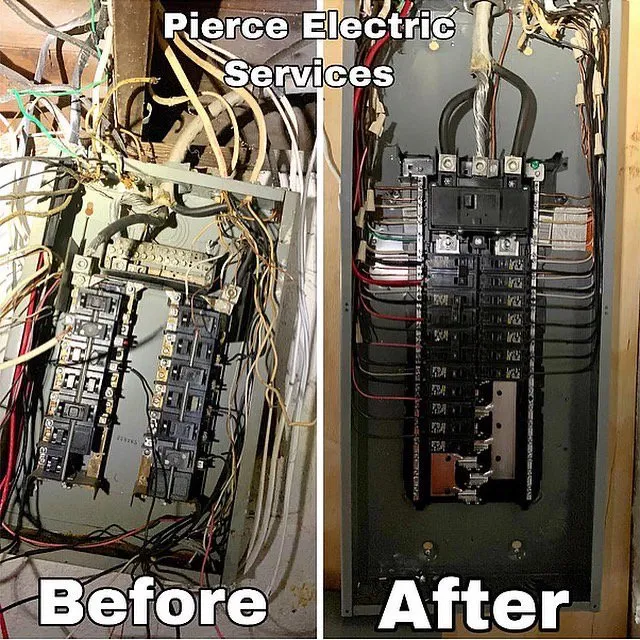 Slide of Pierce Electric Services