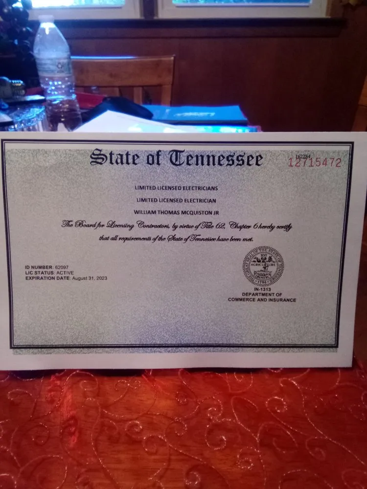 Slide of Pine Lane Electrical