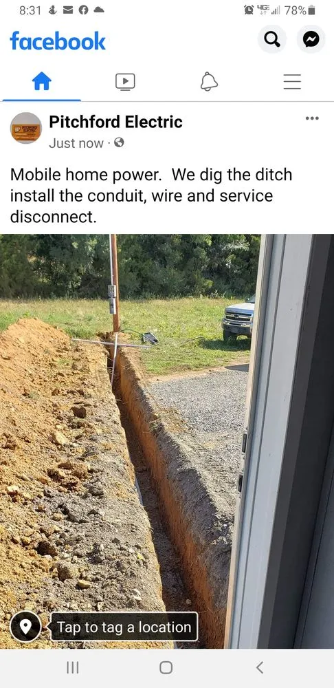 Slide of Pitchford Electric