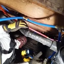 Certified electrician providing panel upgrade in , 