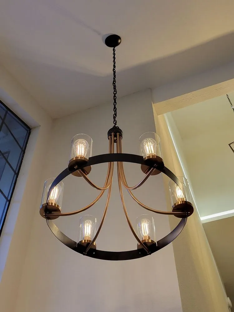 Emergency electrical service for homes in lighting installation,  by 