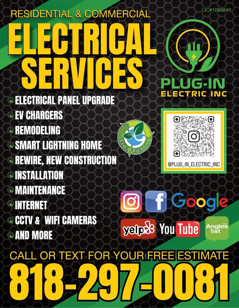 Licensed circuit breaker repair in Tarzana, CA by Plug In Electric