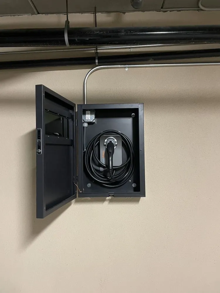 Slide of Plug-In EV Charging Solution