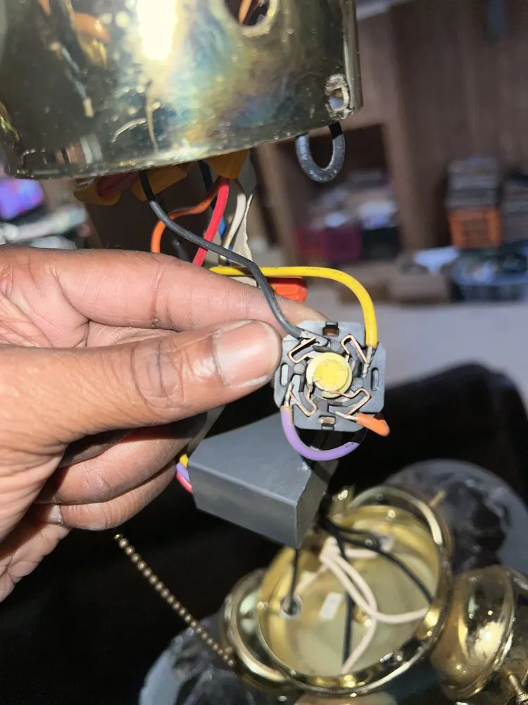 Slide of Plugged Electricians