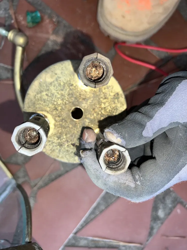 Slide of Plugged Electricians