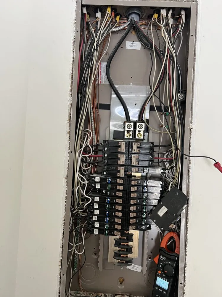 Slide of Plugged Electricians