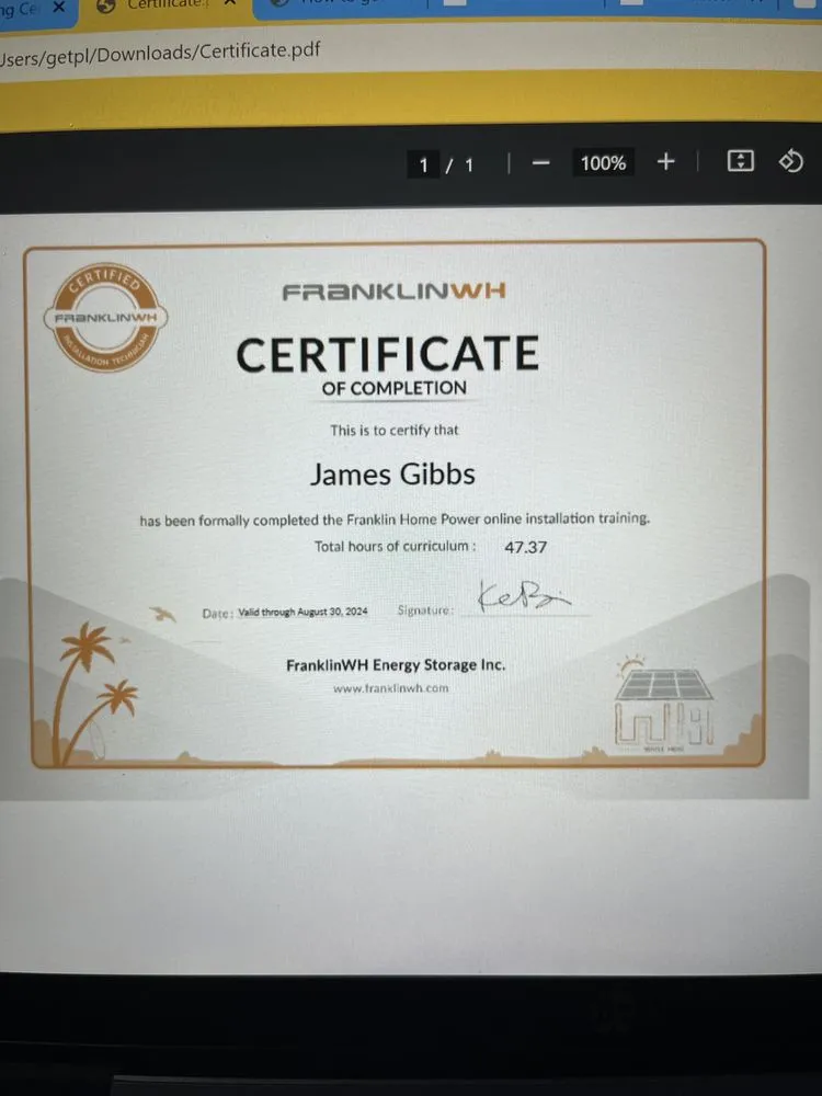 Affordable electrical service for homes in lighting installation,  by 