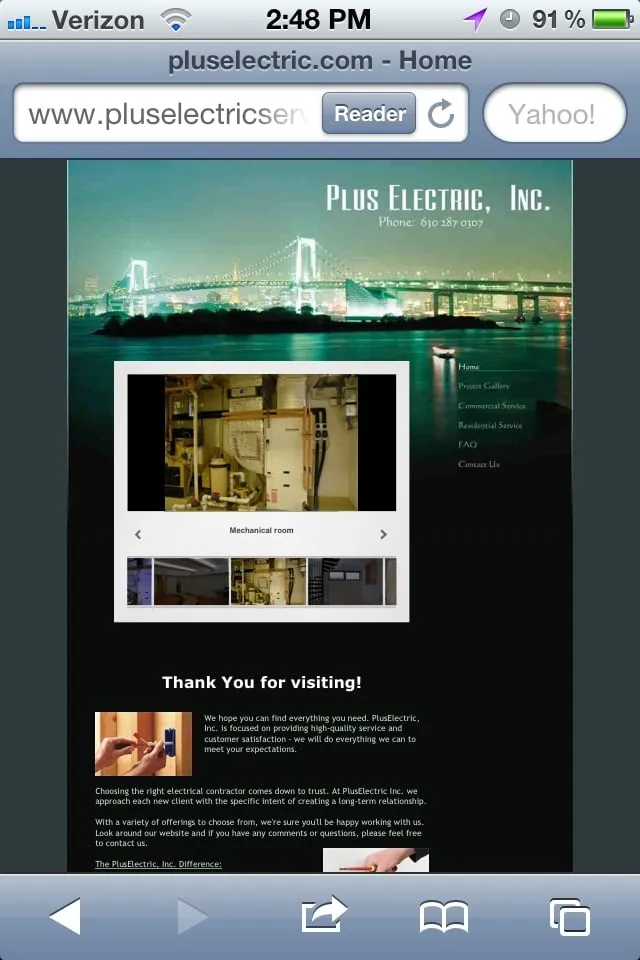 Slide of Plus Electric