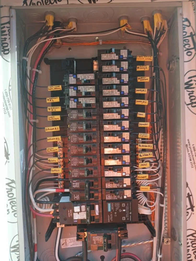 Slide of P&M Electric Services