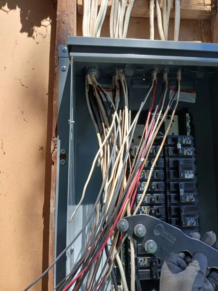 Slide of P&M Electric Services