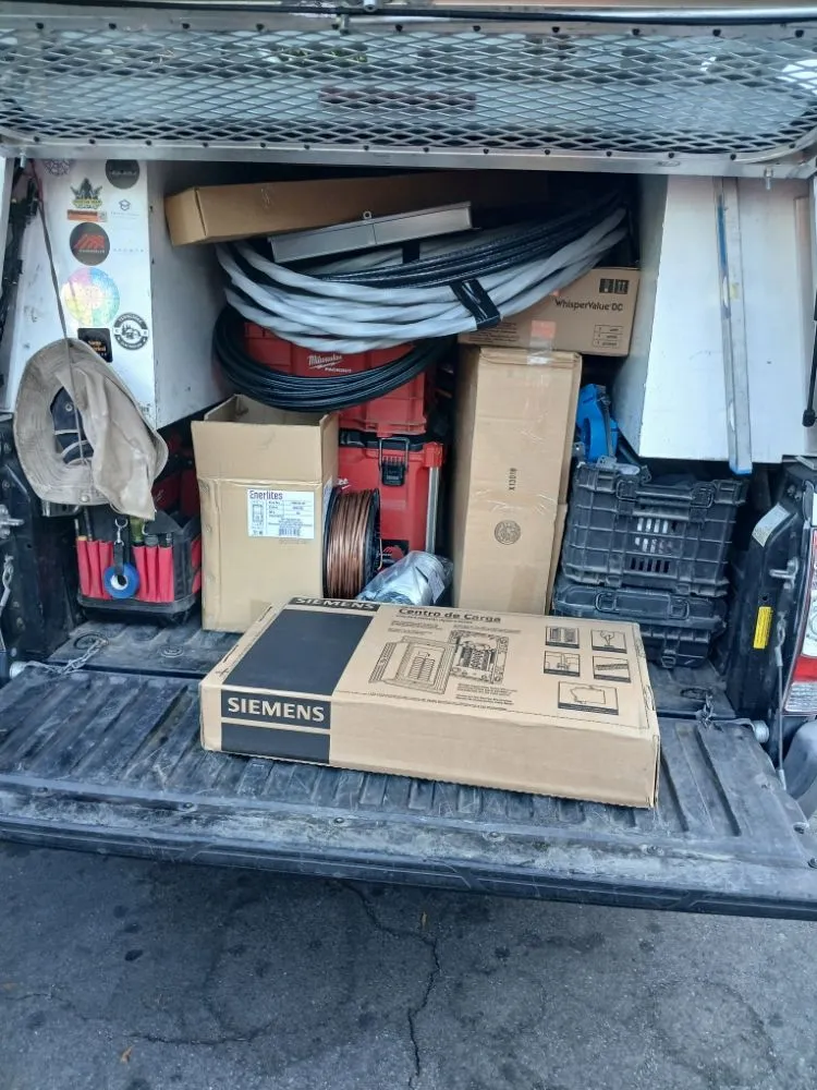 Slide of P&M Electric Services