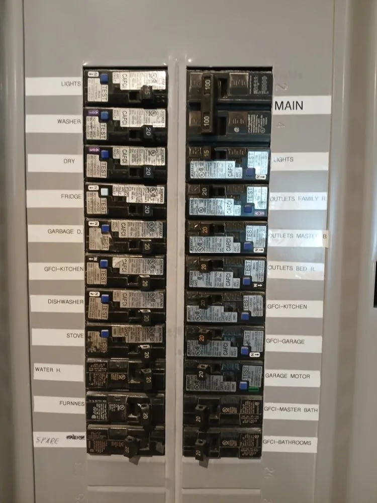 Slide of P&M Electric Services