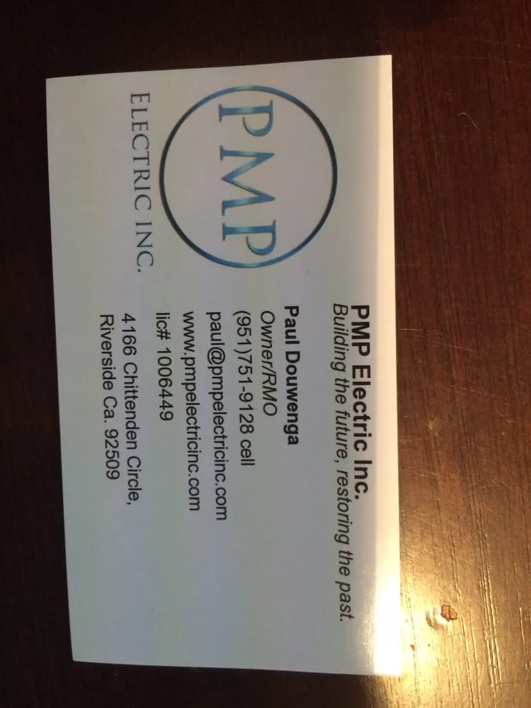 Slide of PMP Electric