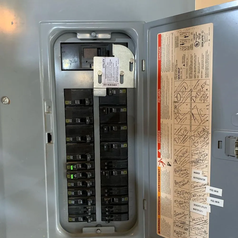 Slide of Polkadot Electrical Services