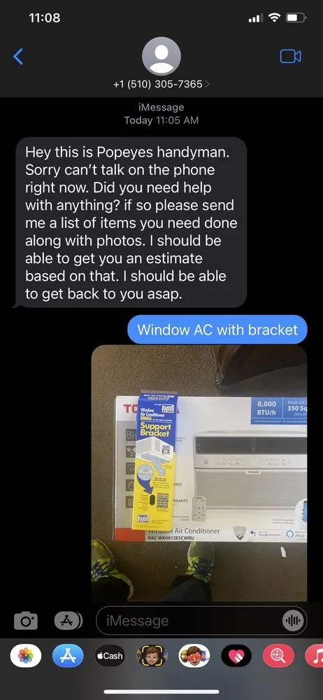 Slide of Popeyes Handyman Service