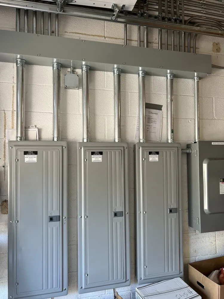 Slide of Post Electric Company