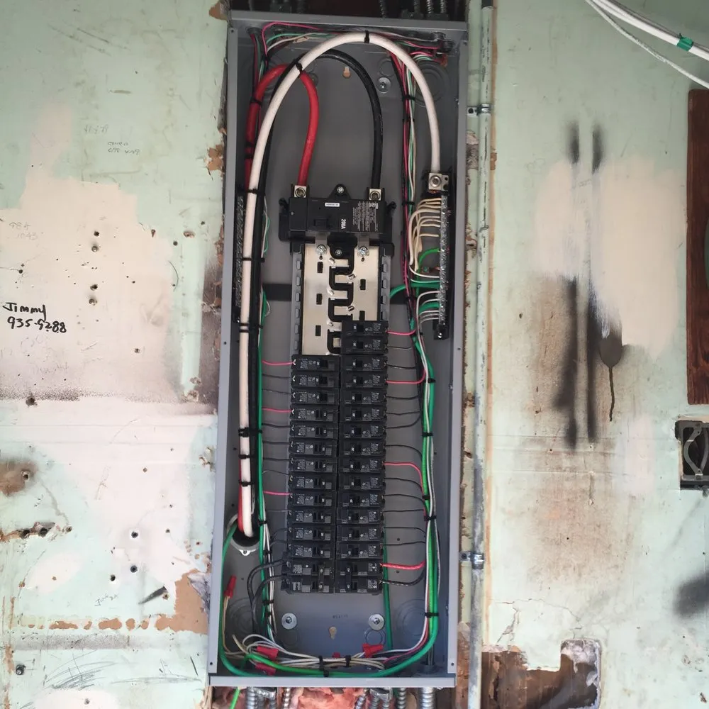 Certified electrician providing panel upgrade in Wood-Ridge, NJ - Potenza Electrical Contractors Corp