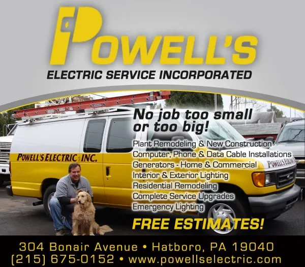 Slide of Powell's Electric Service