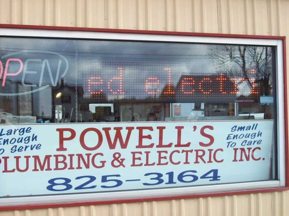 Slide of Powell's Plumbing & Electric