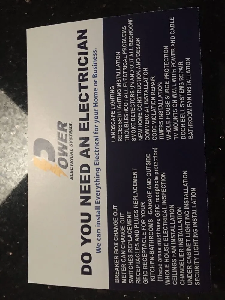 Slide of Power Electrical Systems