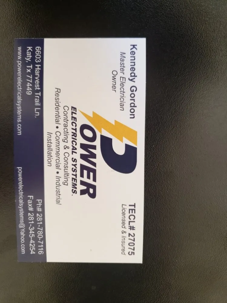 Slide of Power Electrical Systems