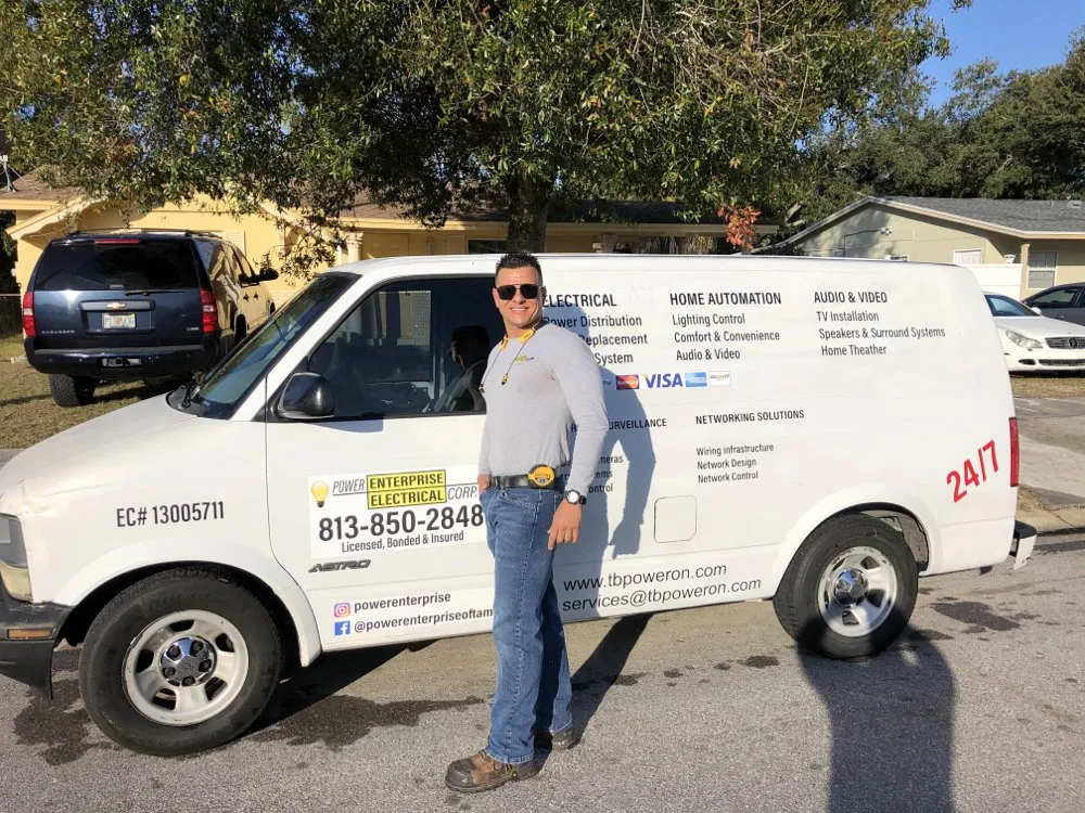 Slide of Power Enterprise Electrical Corp.