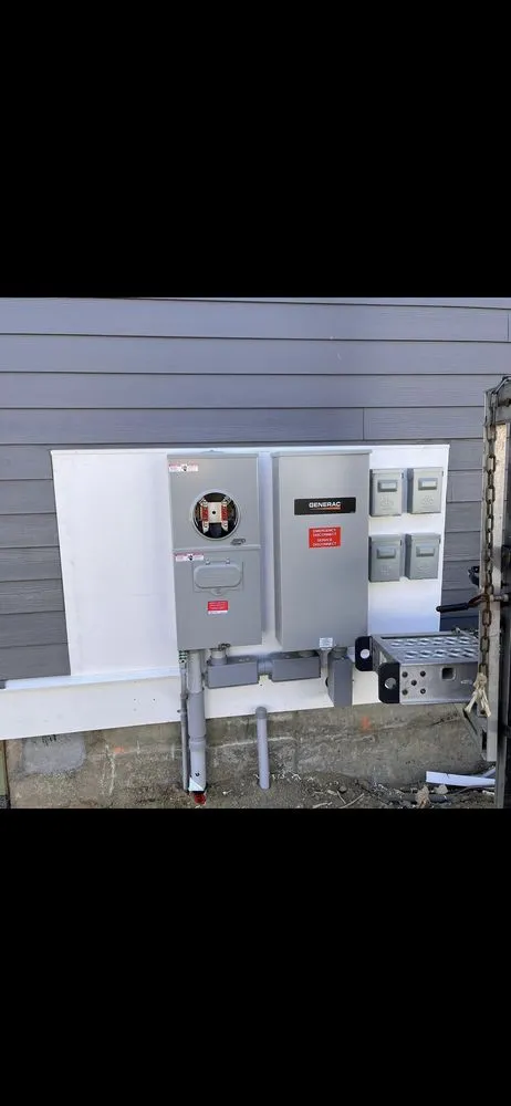 Slide of Power Line Electric