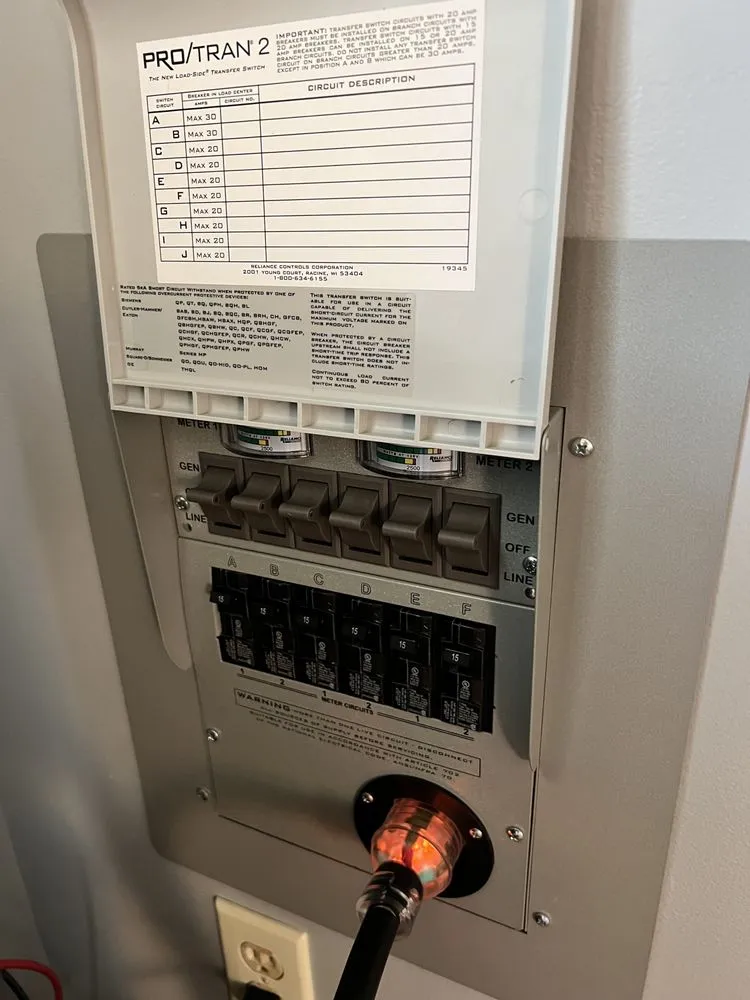 Slide of Power Link Electric