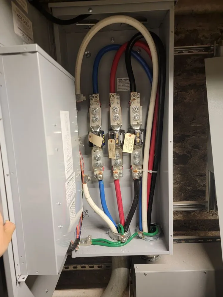 Slide of Power On Electrical Service